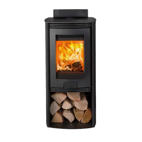 Hunter Di Lusso Euro R4 Curved Black Eco Design Harworth Heating 5197